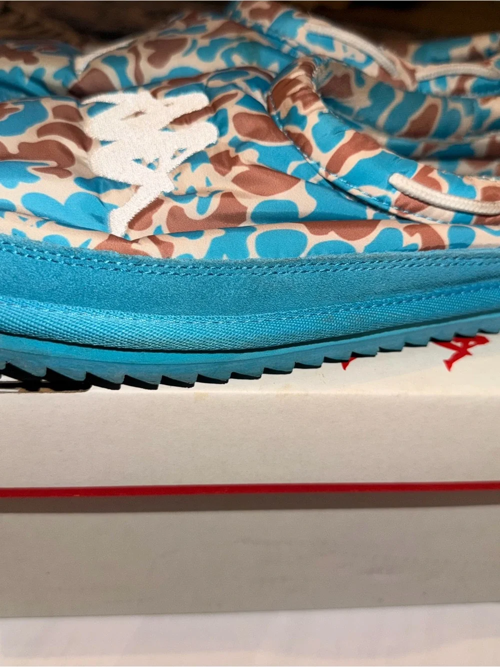 Kappa Mule 7s blue peacock